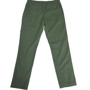 Hurley Ripstop Slim Fit Pant Fern Green Elastic Waist Utility Pants Mens Large